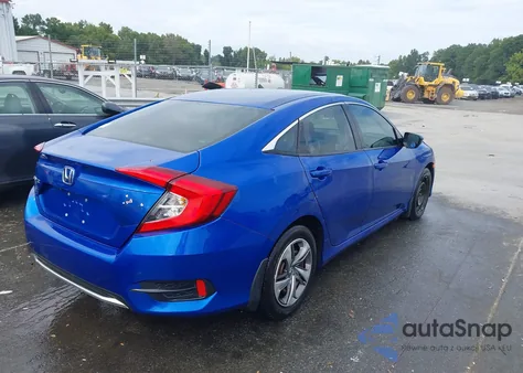 2020 Honda Civic Lx z USA, uszkodzony, nr VIN 2HGFC2F6XLH555967